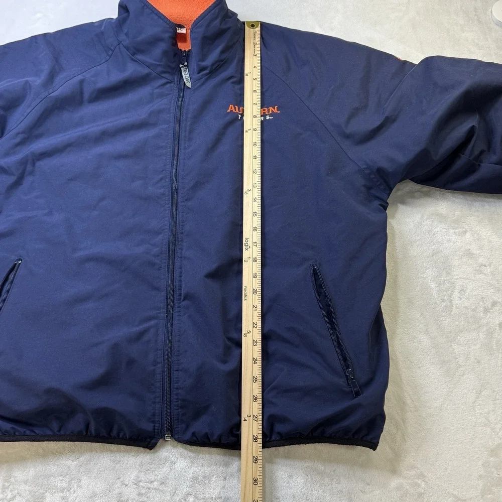 Vintage Auburn Tigers Jacket XL Navy Orange‎ Fleece NCAA
